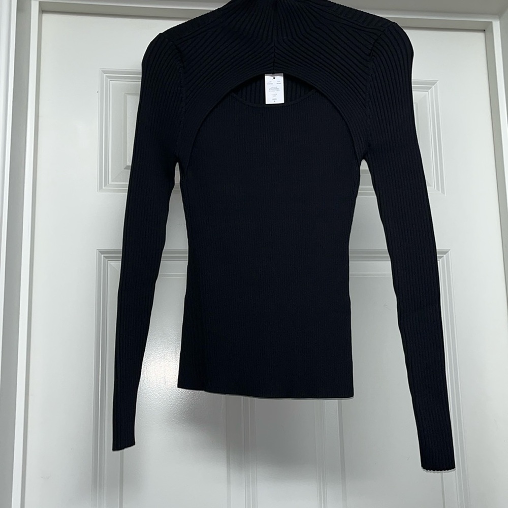 WHBM cutout top NWT